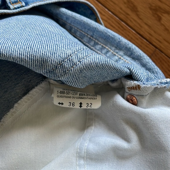 Levi’s 506 orange tab denim jeans - Picture 3 of 4